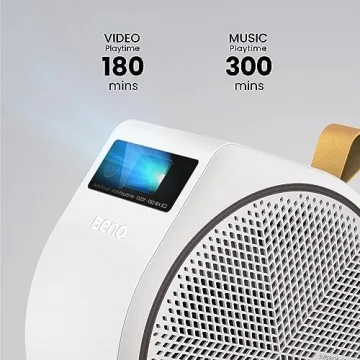 BenQ GV31 Portable Projector with Android TV and Bass Speaker