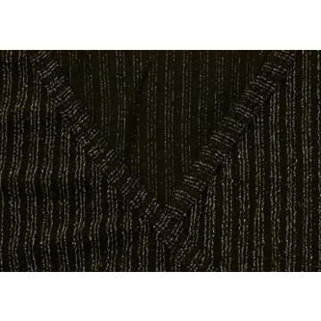 LightlyKiss Women Casual Sexy V Neck Sparkly Jumpsuits Long Sleeve Onesie Loose Pants Party Clubwear with Belt