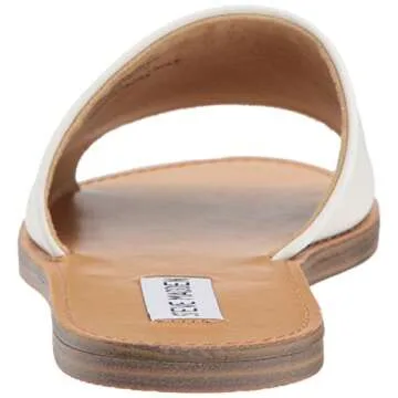 Steve Madden Women's Grace Slide Sandal in White