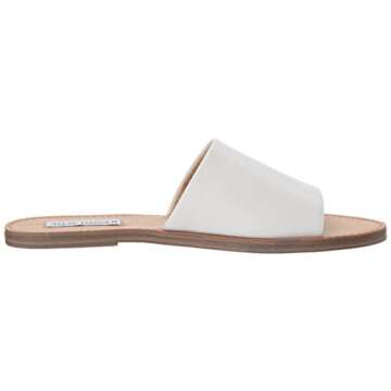 Steve Madden Women's Grace Slide Sandal in White