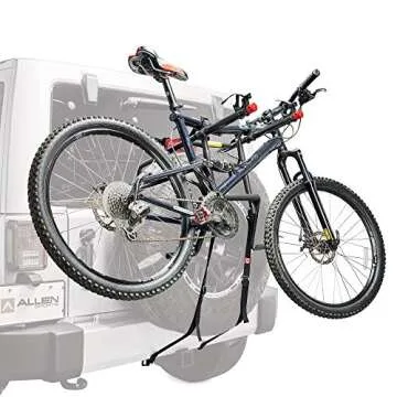 Allen Sports Deluxe 2-Bike Spare Tire Carrier, Black