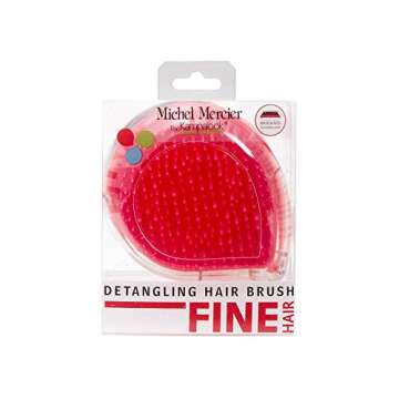 Michel Mercier Travel Hair Brush for All Hair Types