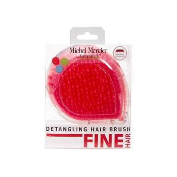 Michel Mercier Travel Hair Brush for All Hair Types