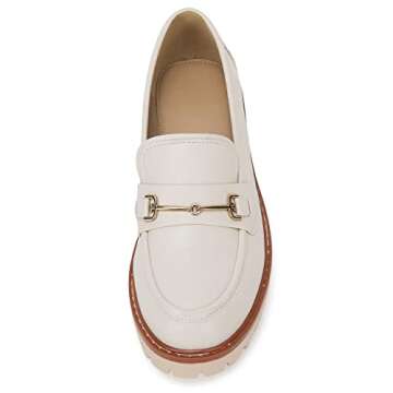 VETASTE Women's Chunky Heel Lug Sole Loafers for All Occasions