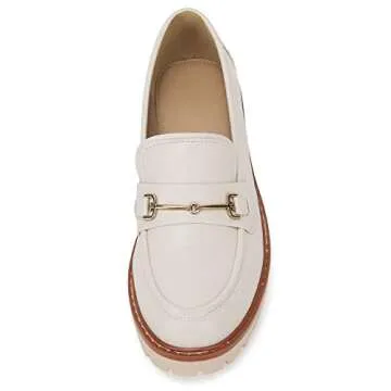 VETASTE Women's Chunky Heel Lug Sole Loafers for All Occasions