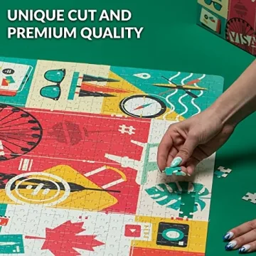 Be Better 500-Piece Jigsaw Puzzle for Adults - Abstract Fun