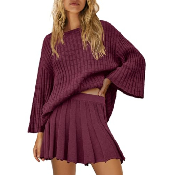 Stylish SENSERISE Women 2 Piece Sweater Set for Fall