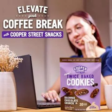Cooper Street Brownie Biscotti - Light, Low Calorie Treats