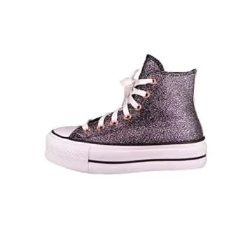 Converse Womens All Star Lift Hi Black/Copper/White Size 5.5
