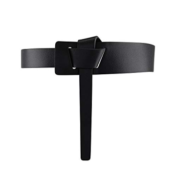 Ayliss Women Fashion Leather Belt - Elegant Tie Knot Design for Versatile Styling