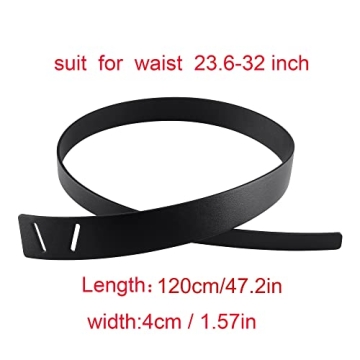 Ayliss Faux Leather Tie Knot Belt for Women Fashion