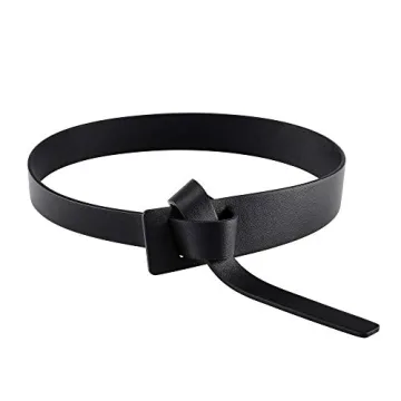 Ayliss Faux Leather Tie Knot Belt for Women Fashion