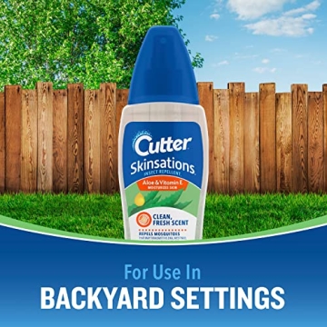 Cutter Skinsations DEET Insect Repellent for Mosquito & Tick Protection