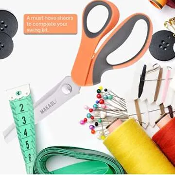 Makasla Pinking Shears for precise fabric cutting
