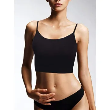 3 Pcs Crop Camisole Top Set for Ultimate Comfort
