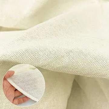 Traditional Sticky Rice Cooking Basket Handcrafted THAI Bamboo Wing Design with 24x24 Inch Cheesecloth Wrap Included