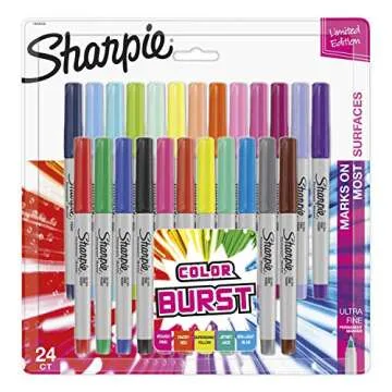 Sharpie Cosmic & Colorburst 48-Count Ultra Fine Markers
