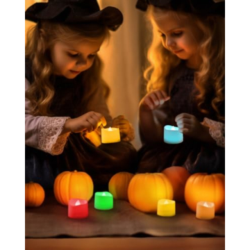 Multi Color Changing Tea Lights - 24-Pack