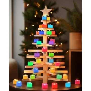 Multi Color Changing Tea Lights - 24-Pack