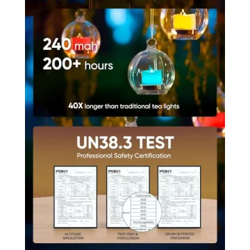 Multi Color Changing Tea Lights - 24-Pack