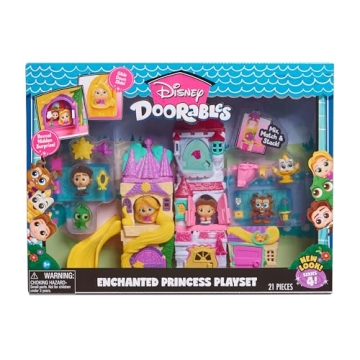 Disney Doorables Enchanted Princess Playset for Kids