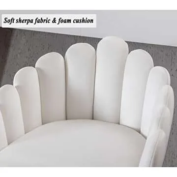 DUOMAY Modern Velvet Bar Stools Set for Kitchen Dining