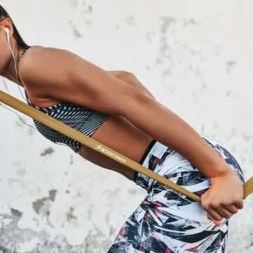 WODFitters Set of 4 Tactical Resistance Bands for Fitness