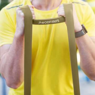 WODFitters Set of 4 Tactical Resistance Bands for Fitness