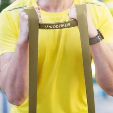 WODFitters Set of 4 Tactical Resistance Bands for Fitness