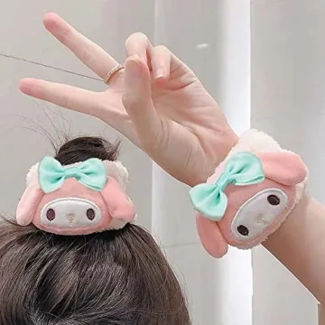 Cute Cartoon Microfiber Wrist Towels for Skincare