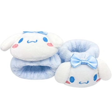 Cute Cartoon Microfiber Wrist Towels for Skincare