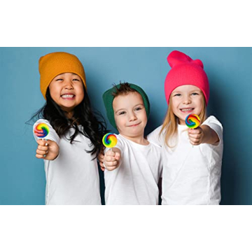 Delicious Rainbow Swirl Lollipops - Mixed Fruit Flavor Pack