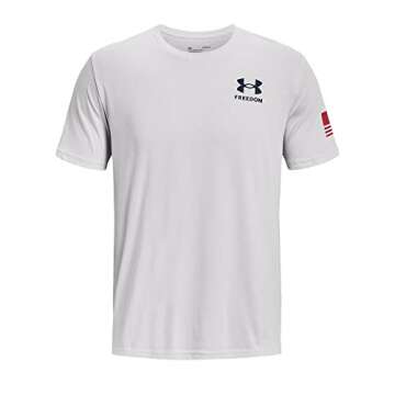 Under Armour Men's New Freedom Flag T-Shirt: Comfort & Style