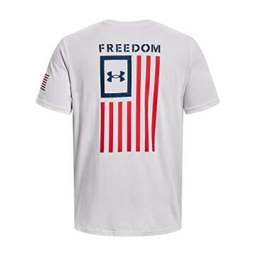 Under Armour Men's New Freedom Flag T-Shirt: Comfort & Style
