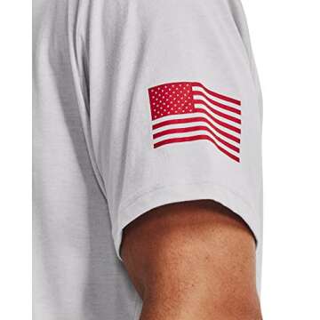 Under Armour Men's New Freedom Flag T-Shirt: Comfort & Style