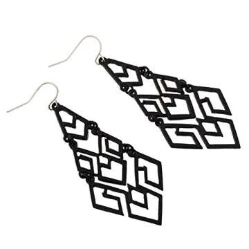 D EXCEED Women's Chic Drop Earrings - Gift Ready