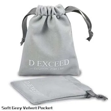 D EXCEED Women's Chic Drop Earrings - Gift Ready