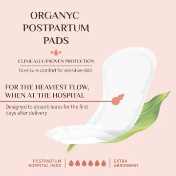 Organic Cotton Postpartum Pads for Comfortable Recovery