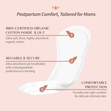 Organic Cotton Postpartum Pads for Comfortable Recovery