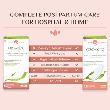 Organic Cotton Postpartum Pads for Comfortable Recovery