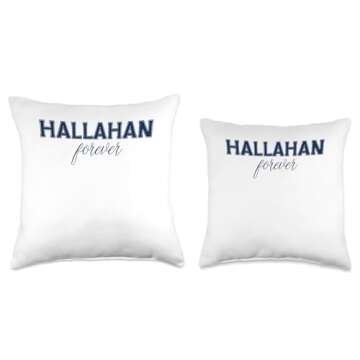 Hallahan Forever Tee Throw Pillow