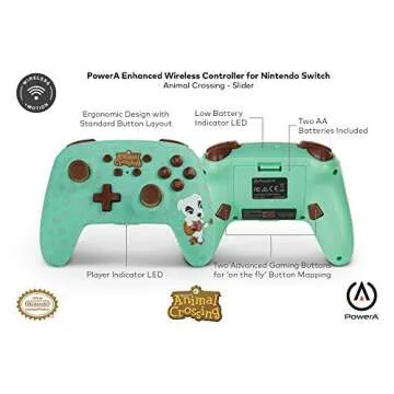 PowerA Wireless Controller for Nintendo Switch - K.K. Slider