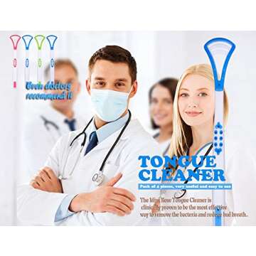 Brosive Tongue Cleaner Scrapers - Eco Friendly Oral Care