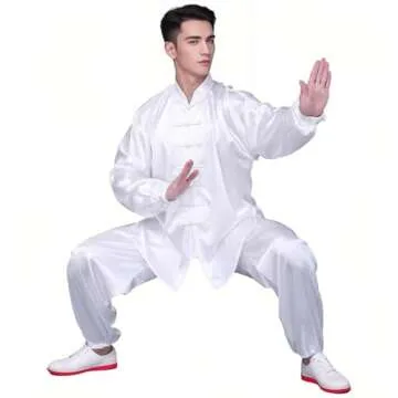 Andux Tai Chi Uniforms Unisex for Meditation and Yoga