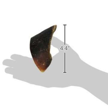 Pawstruck Peanut Butter Filled Cow Hooves for Dogs – Made in USA, Long-Lasting Dental Treats and Chews – Beef Hoof – 5 Count – Packaging May Vary