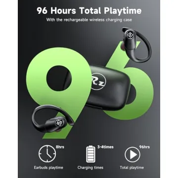 Waterproof Wireless Earbuds with 40H Playtime