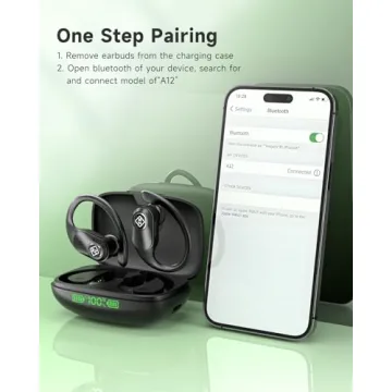 Waterproof Wireless Earbuds with 40H Playtime