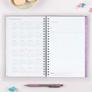 Blue Sky 2024 Weekly and Monthly Planner, January - December