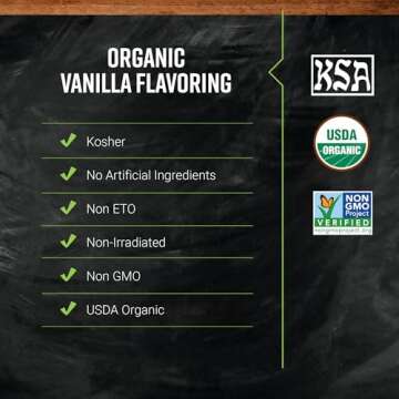 Frontier Vanilla Flavoring, Organic, 2 Fl Ounce