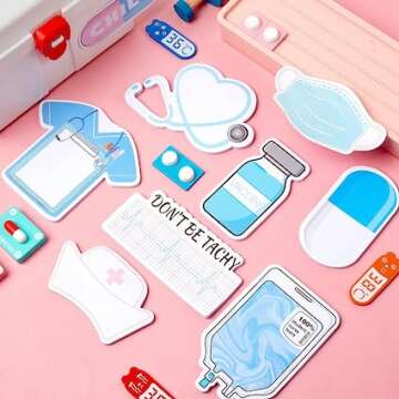 Professional Medical Sticky Notes for Easy Reminders